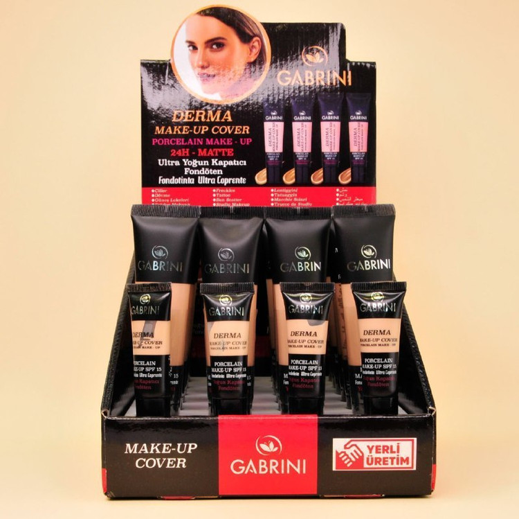 کرم پودر مات گابرینی 24 ساعته مدل Derma با حجم40mil