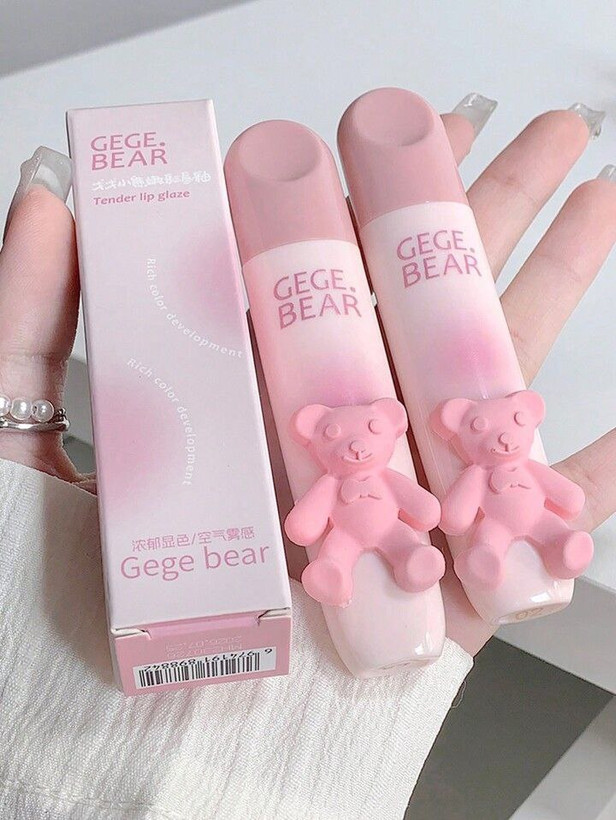 رژ لب مایع خرسی کره ای gege bear