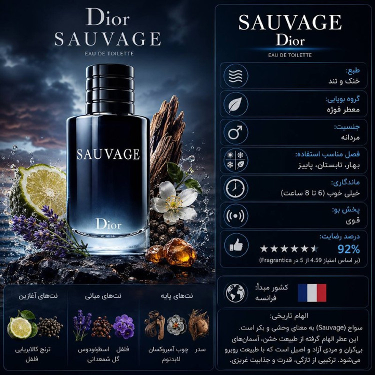 عطر و ادکلن اکسترا پرفیوم دیور ساواج